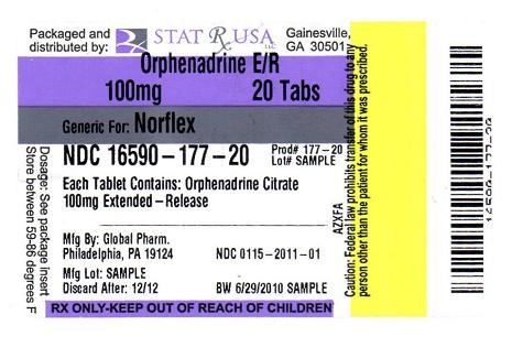 ORPHENADRINE CITRATE